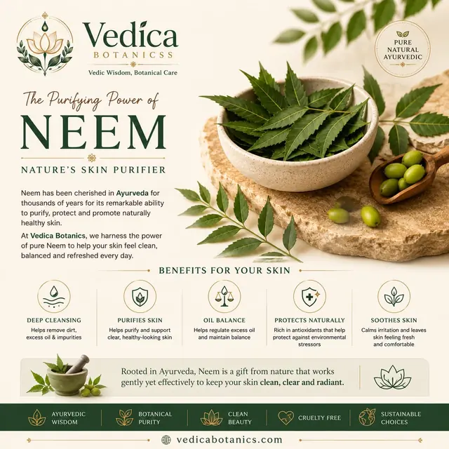 Neem Purifying Face Cleanser Vedica Botanics